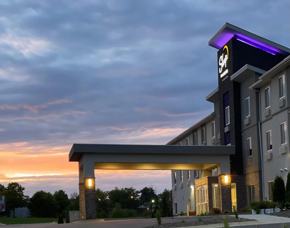 Sleep Inn & Suites Lancaster-Platteville Exterior foto